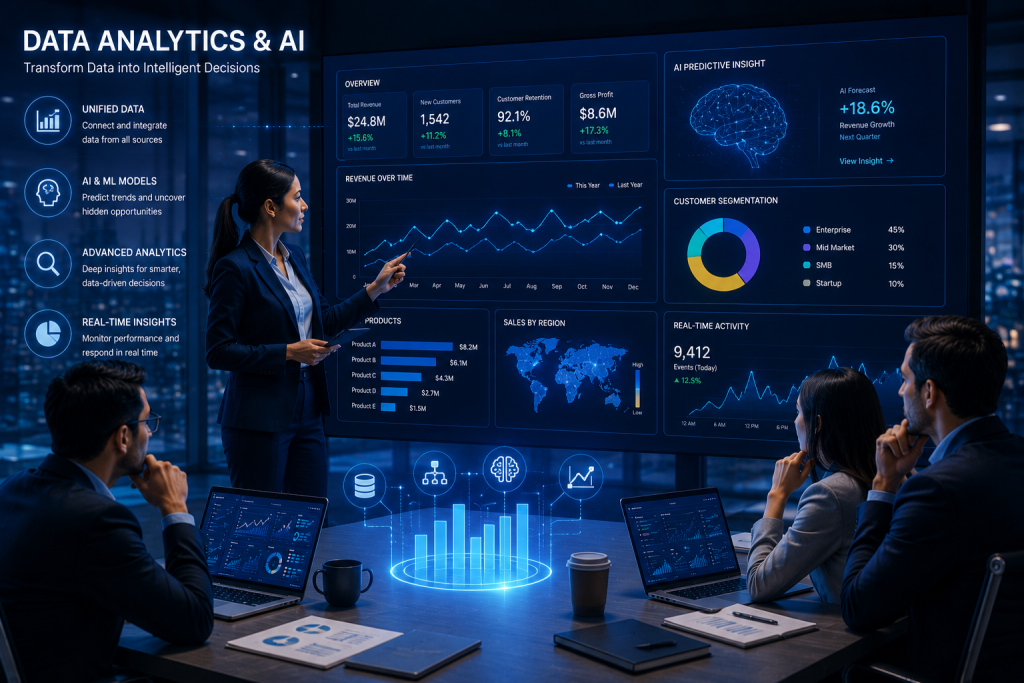 Data analytics AI presentation